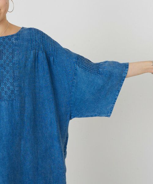 BEARDSLEY / ビアズリー ロング・マキシ丈ワンピース | ウォッシュドリネンワンピース | 詳細11