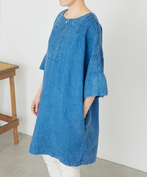 BEARDSLEY / ビアズリー ロング・マキシ丈ワンピース | ウォッシュドリネンワンピース | 詳細2