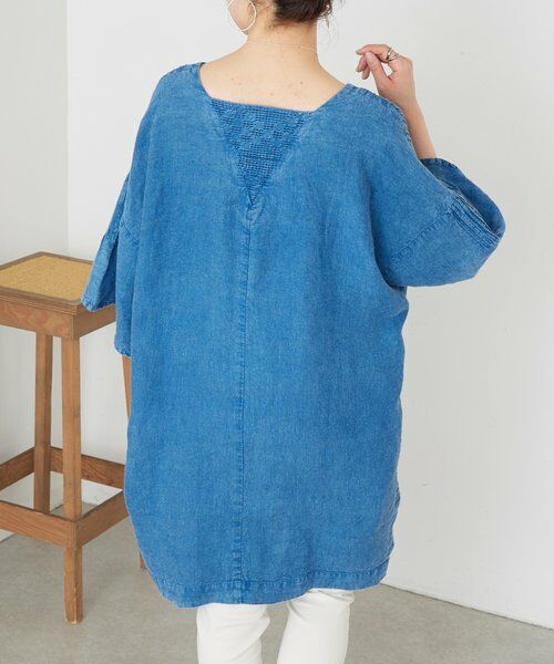 BEARDSLEY / ビアズリー ロング・マキシ丈ワンピース | ウォッシュドリネンワンピース | 詳細3