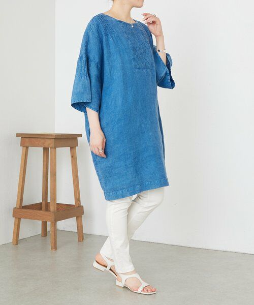 BEARDSLEY / ビアズリー ロング・マキシ丈ワンピース | ウォッシュドリネンワンピース | 詳細5