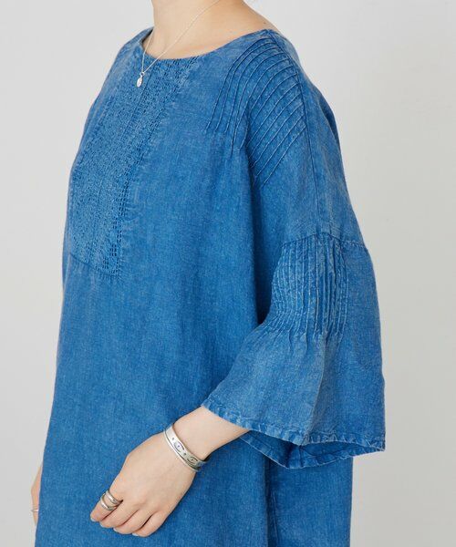 BEARDSLEY / ビアズリー ロング・マキシ丈ワンピース | ウォッシュドリネンワンピース | 詳細9