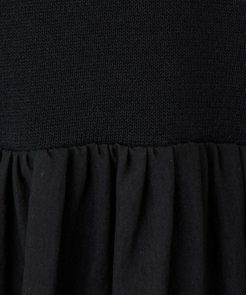 BEARDSLEY / ビアズリー ロング・マキシ丈ワンピース | ニットコンビギャザーワンピ | 詳細17