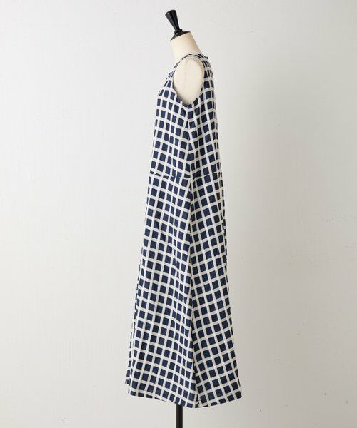 BEARDSLEY / ビアズリー ロング・マキシ丈ワンピース | 《3/19(木)12：00予約開始》綿麻ウインドペンワンピース | 詳細13