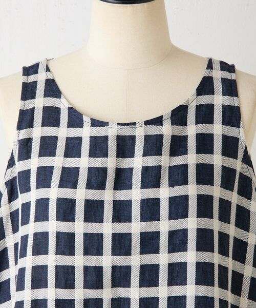 BEARDSLEY / ビアズリー ロング・マキシ丈ワンピース | 《3/19(木)12：00予約開始》綿麻ウインドペンワンピース | 詳細16