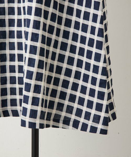 BEARDSLEY / ビアズリー ロング・マキシ丈ワンピース | 《3/19(木)12：00予約開始》綿麻ウインドペンワンピース | 詳細17