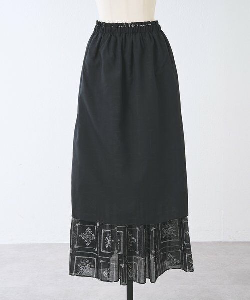 BEARDSLEY / ビアズリー ロング・マキシ丈スカート | 刺繍風プリントスカート | 詳細20