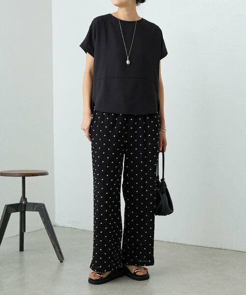 BEARDSLEY / ビアズリー その他パンツ | 《4/8(水)12:00予約開始》楊柳ドットイージーパンツ | 詳細4