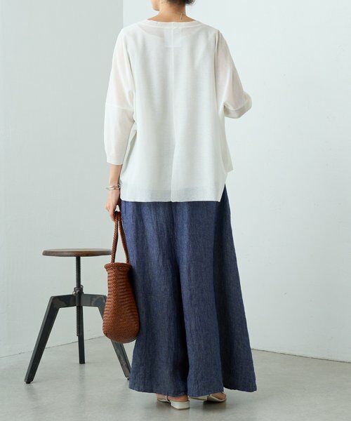 BEARDSLEY / ビアズリー その他パンツ | 《4/8(水)12:00予約開始》リネンデニムサルエルパンツ | 詳細11