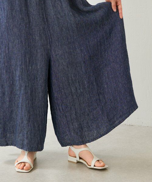 BEARDSLEY / ビアズリー その他パンツ | 《4/8(水)12:00予約開始》リネンデニムサルエルパンツ | 詳細5