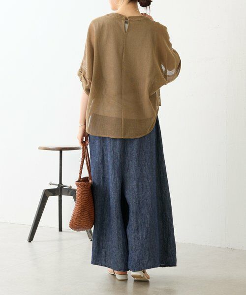 BEARDSLEY / ビアズリー その他パンツ | 《4/8(水)12:00予約開始》リネンデニムサルエルパンツ | 詳細8