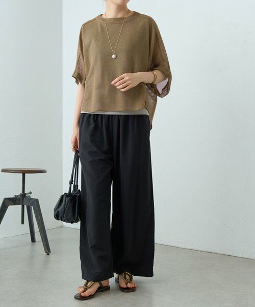 BEARDSLEY / ビアズリー その他パンツ | 《4/8(水)12:00予約開始》ウエストシャーリングパンツ | 詳細5