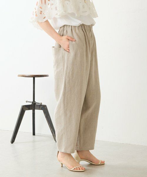 BEARDSLEY / ビアズリー その他パンツ | 《4/8(水)12:00予約開始》リネンバレルパンツ | 詳細11
