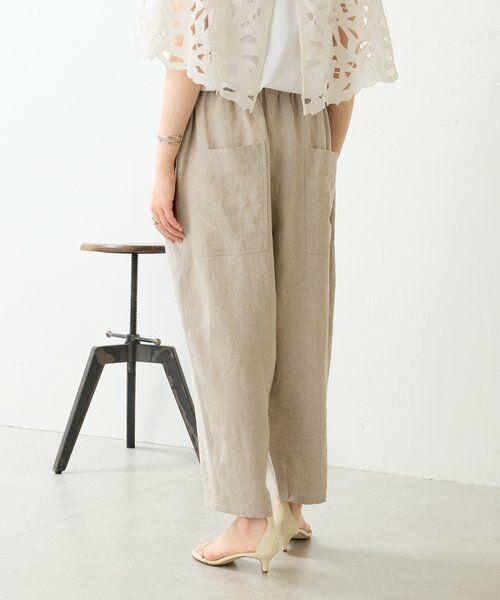 BEARDSLEY / ビアズリー その他パンツ | 《4/8(水)12:00予約開始》リネンバレルパンツ | 詳細12