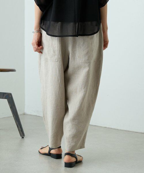 BEARDSLEY / ビアズリー その他パンツ | 《4/8(水)12:00予約開始》リネンバレルパンツ | 詳細2