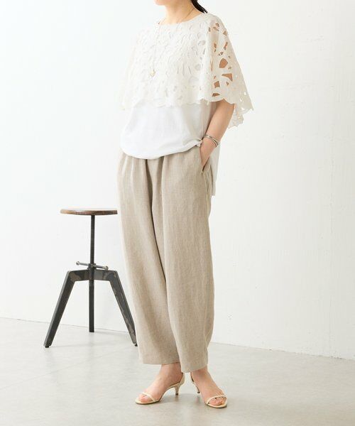 BEARDSLEY / ビアズリー その他パンツ | 《4/8(水)12:00予約開始》リネンバレルパンツ | 詳細8