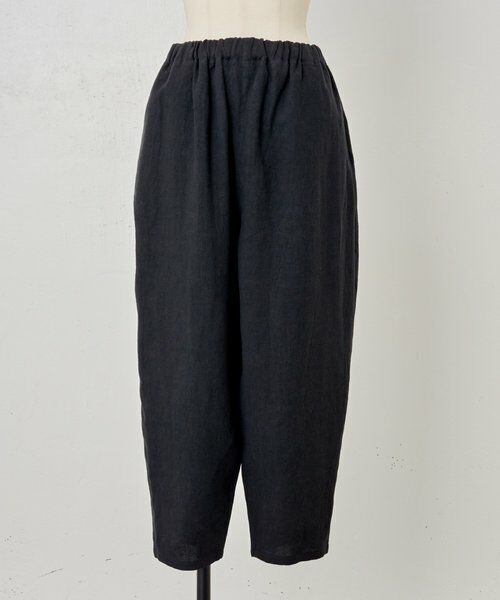 BEARDSLEY / ビアズリー その他パンツ | 《4/8(水)12:00予約開始》リネンバレルパンツ（ブラック）