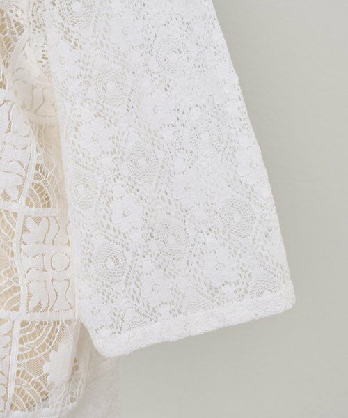 BEARDSLEY / ビアズリー シャツ・ブラウス | MIXレースシャツ | 詳細22