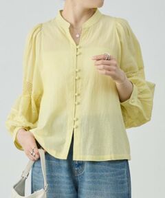 BEARDSLEY / ビアズリー シャツ・ブラウス | 《4/2(木)18：00予約開始》Wレース袖ボリュームブラウス