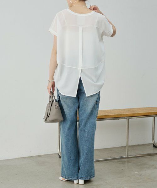 BEARDSLEY / ビアズリー シャツ・ブラウス | 《4/2(木)18：00予約開始》ウシロコクーンブラウス | 詳細12