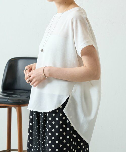 BEARDSLEY / ビアズリー シャツ・ブラウス | 《4/2(木)18：00予約開始》ウシロコクーンブラウス | 詳細2