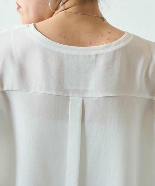 BEARDSLEY / ビアズリー シャツ・ブラウス | 《4/2(木)18：00予約開始》ウシロコクーンブラウス | 詳細20