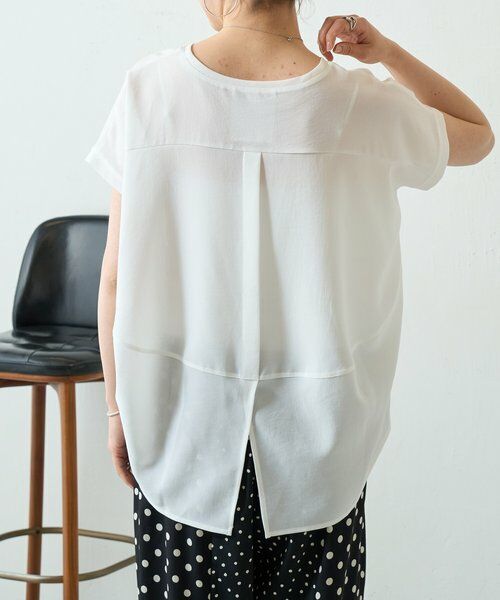 BEARDSLEY / ビアズリー シャツ・ブラウス | 《4/2(木)18：00予約開始》ウシロコクーンブラウス | 詳細3