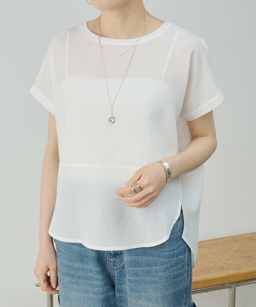 BEARDSLEY / ビアズリー シャツ・ブラウス | 《4/2(木)18：00予約開始》ウシロコクーンブラウス | 詳細7