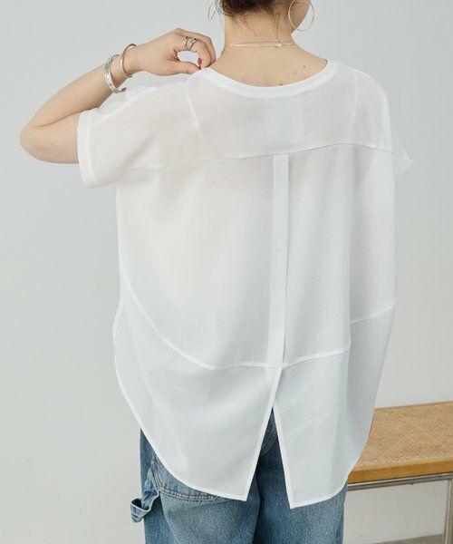 BEARDSLEY / ビアズリー シャツ・ブラウス | 《4/2(木)18：00予約開始》ウシロコクーンブラウス | 詳細8