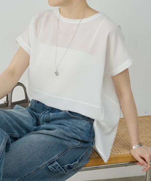 BEARDSLEY / ビアズリー シャツ・ブラウス | 《4/2(木)18：00予約開始》ウシロコクーンブラウス | 詳細9