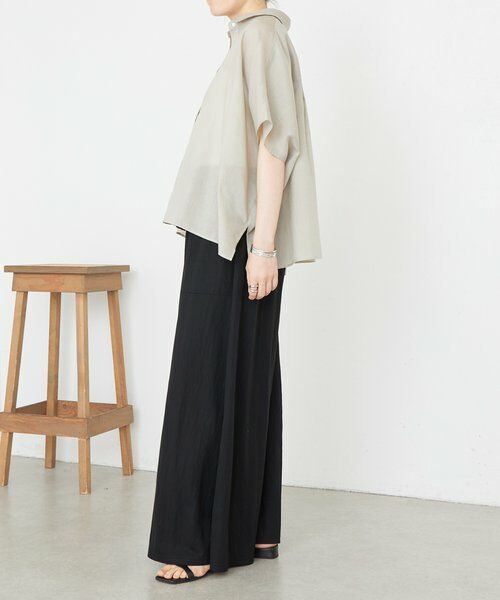 BEARDSLEY / ビアズリー シャツ・ブラウス | 《4/2(木)18：00予約開始》ポンチョシャツ | 詳細7