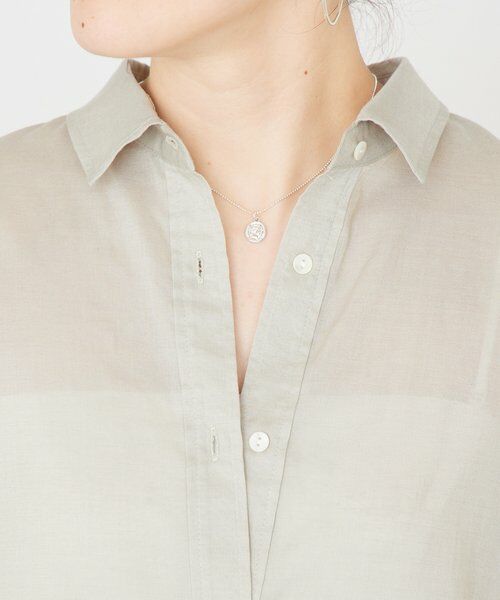 BEARDSLEY / ビアズリー シャツ・ブラウス | 《4/2(木)18：00予約開始》ポンチョシャツ | 詳細9