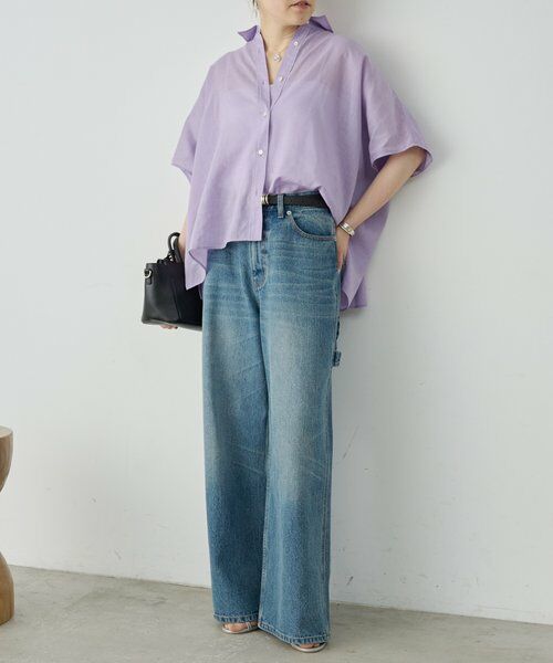 BEARDSLEY / ビアズリー シャツ・ブラウス | 《4/2(木)18：00予約開始》ポンチョシャツ | 詳細20