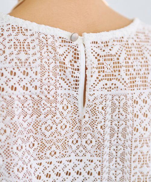 BEARDSLEY / ビアズリー シャツ・ブラウス | 《4/1(水)20：00予約開始》フレアスリーブレースプルオーバー | 詳細9