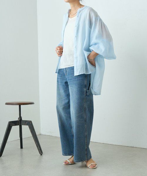 BEARDSLEY / ビアズリー シャツ・ブラウス | 《4/8(水)12:00予約開始》リネンバイヤスタンクトップ | 詳細4