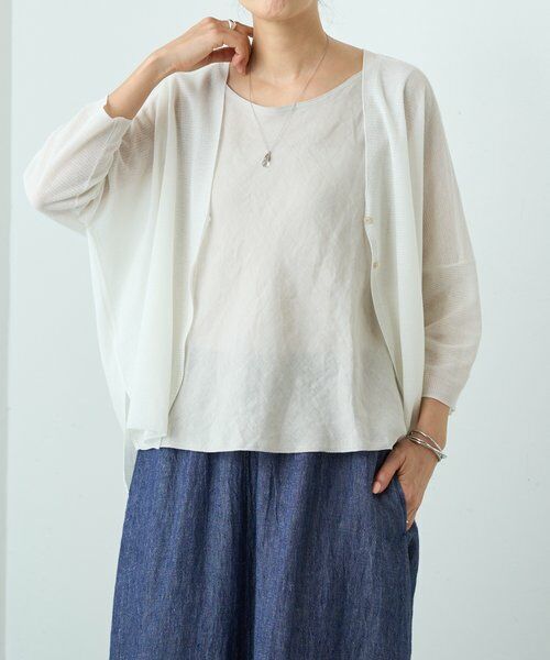 BEARDSLEY / ビアズリー シャツ・ブラウス | 《4/8(水)12:00予約開始》リネンバイヤスタンクトップ | 詳細6