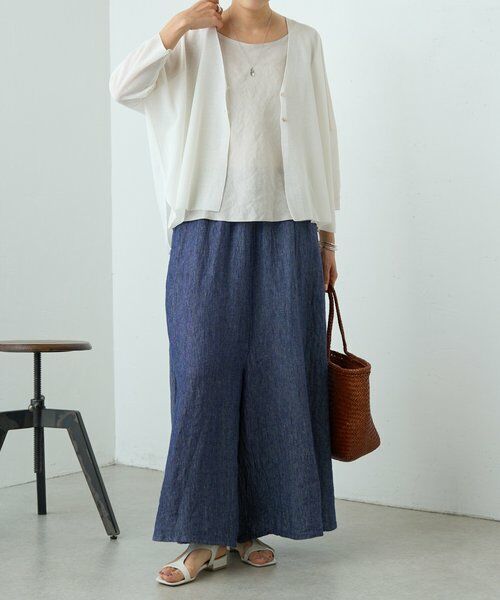 BEARDSLEY / ビアズリー シャツ・ブラウス | 《4/8(水)12:00予約開始》リネンバイヤスタンクトップ | 詳細8