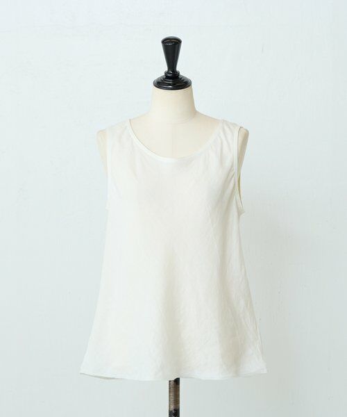 BEARDSLEY / ビアズリー シャツ・ブラウス | 《4/8(水)12:00予約開始》リネンバイヤスタンクトップ | 詳細10