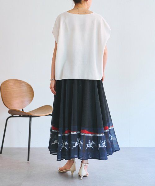 BEARDSLEY / ビアズリー ニット・セーター | インレイノースリーブプルオーバー | 詳細11