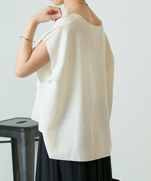 BEARDSLEY / ビアズリー ニット・セーター | インレイノースリーブプルオーバー | 詳細2