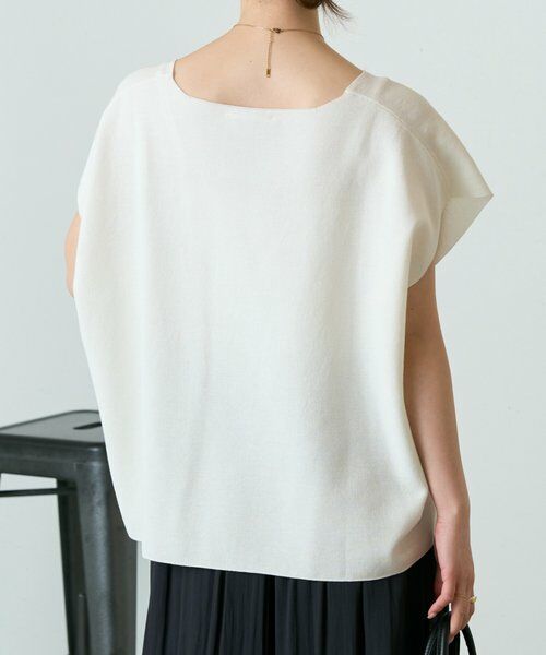 BEARDSLEY / ビアズリー ニット・セーター | インレイノースリーブプルオーバー | 詳細3