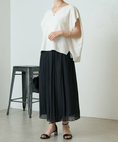 BEARDSLEY / ビアズリー ニット・セーター | インレイノースリーブプルオーバー | 詳細5