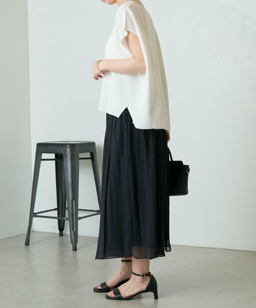 BEARDSLEY / ビアズリー ニット・セーター | インレイノースリーブプルオーバー | 詳細6