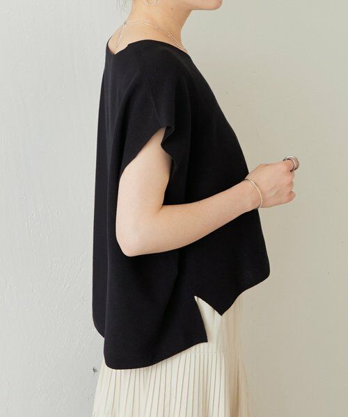 BEARDSLEY / ビアズリー ニット・セーター | インレイノースリーブプルオーバー | 詳細15