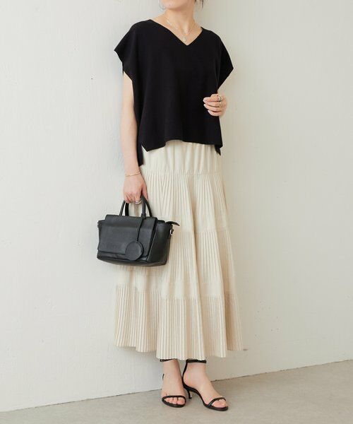 BEARDSLEY / ビアズリー ニット・セーター | インレイノースリーブプルオーバー | 詳細16