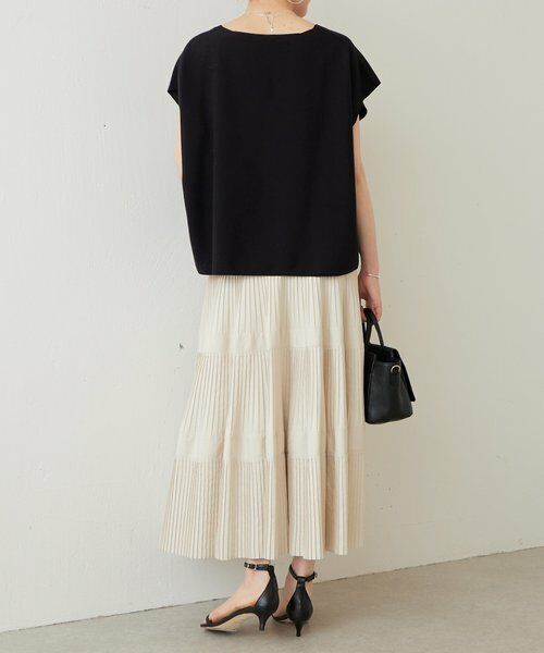 BEARDSLEY / ビアズリー ニット・セーター | インレイノースリーブプルオーバー | 詳細18