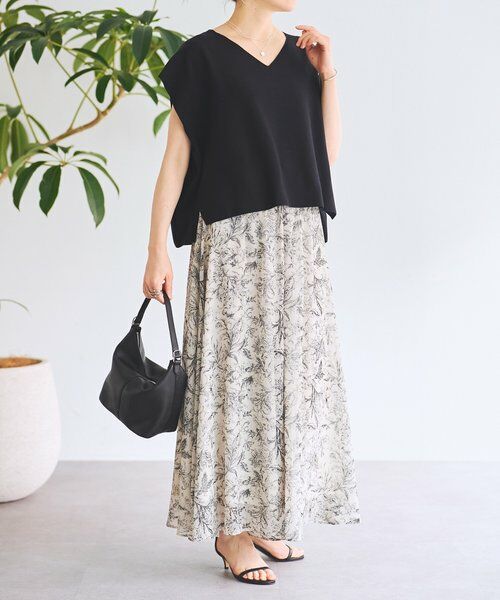 BEARDSLEY / ビアズリー ニット・セーター | インレイノースリーブプルオーバー | 詳細20