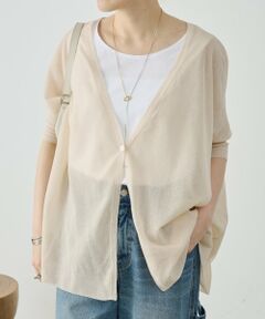 BEARDSLEY / ビアズリー カーディガン・ボレロ | 《4/2(木)18：00予約開始》シアーカーデ