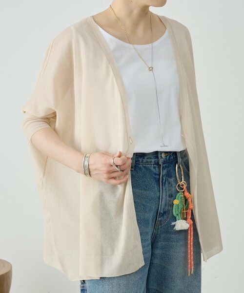 BEARDSLEY / ビアズリー カーディガン・ボレロ | 《4/2(木)18：00予約開始》シアーカーデ | 詳細4