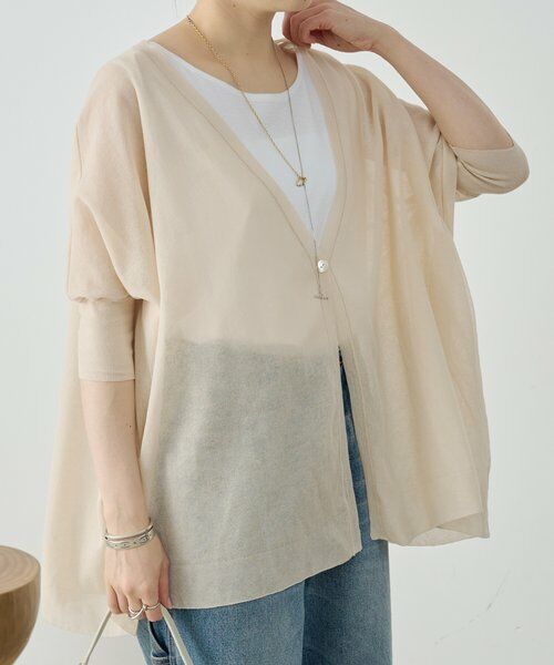 BEARDSLEY / ビアズリー カーディガン・ボレロ | 《4/2(木)18：00予約開始》シアーカーデ | 詳細9