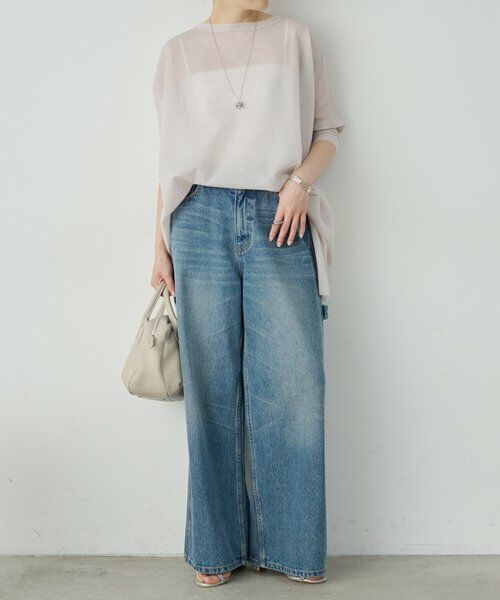 BEARDSLEY / ビアズリー ニット・セーター | 《4/2(木)18：00予約開始》シアープルオーバー | 詳細10